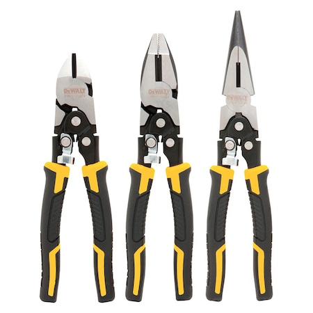 Dewalt Pliers Set 3Pc Compound DWHT70485